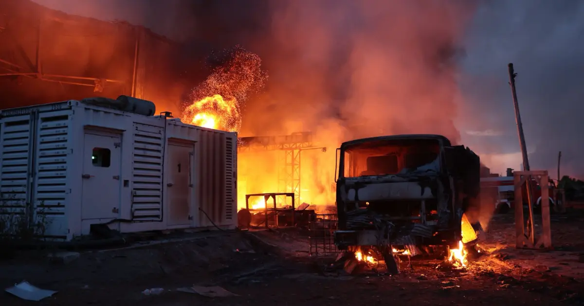 На Вінниччині триває ліквідація наслідків ворожої атаки дронами. ФОТО