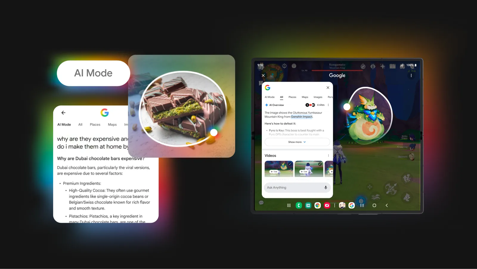 Google розширює можливості Circle to Search: тепер із режимом AI і підтримкою ігор