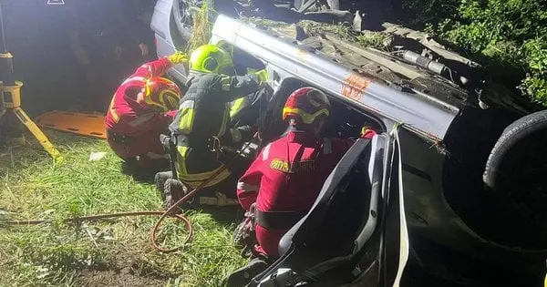 На Львівщині п'яний 57-річний водій автомобіля Mercedes вчинив ДТП з постраждалими