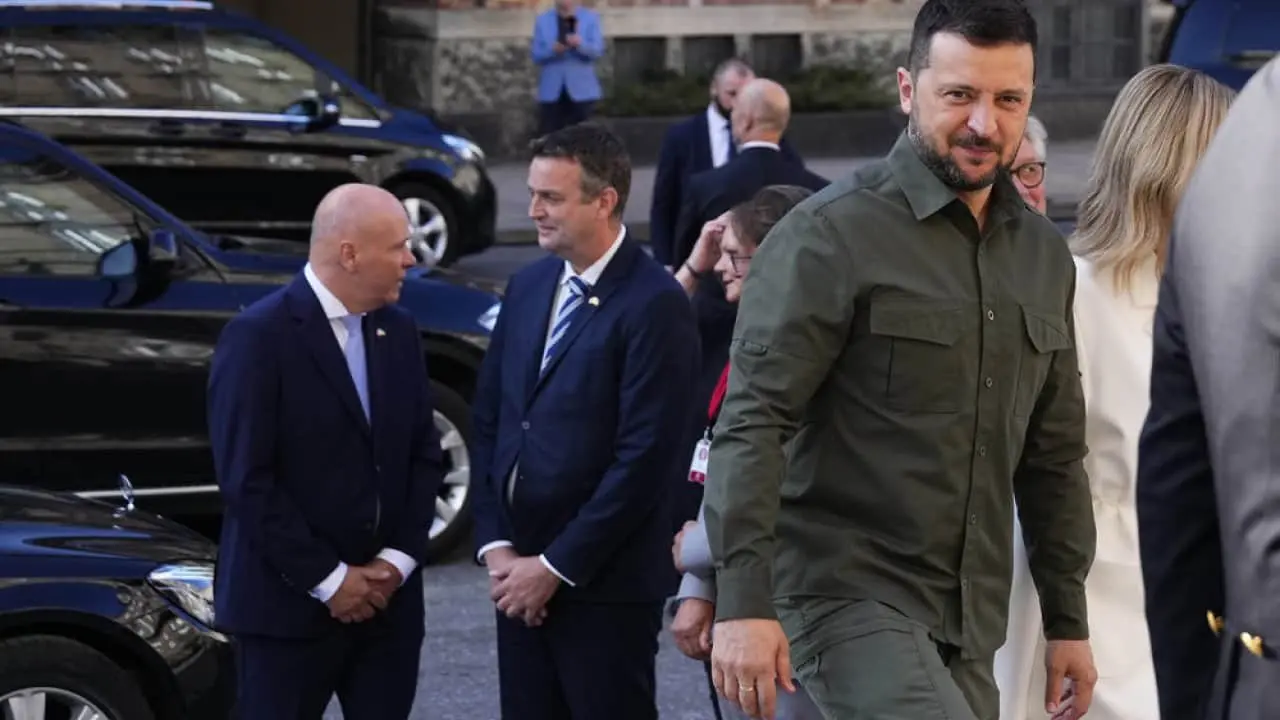 Зеленський прибув до Данії