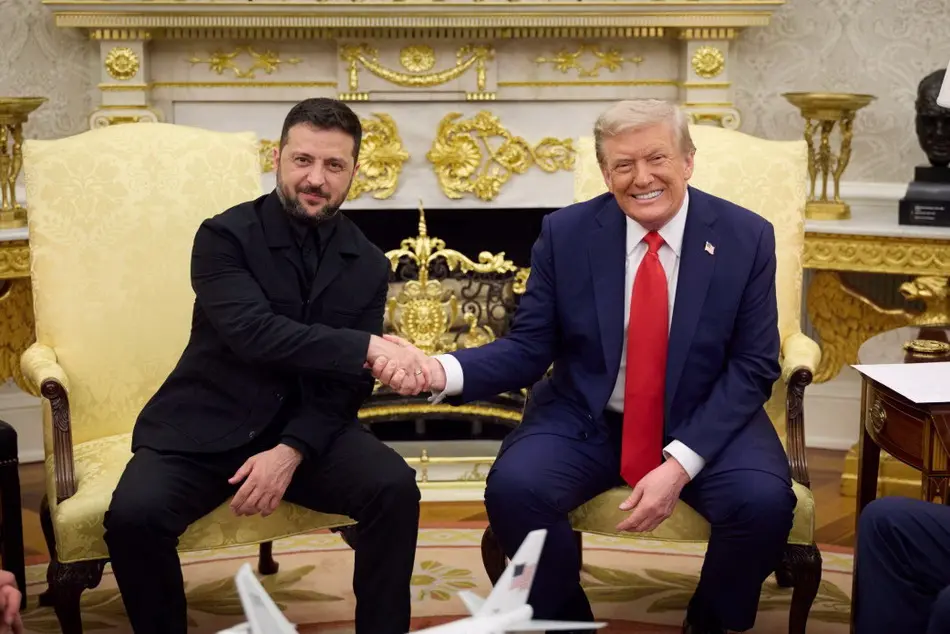 Як пройшли переговори Трампа й Зеленського за участі лідерів європейських країн у Вашингтоні