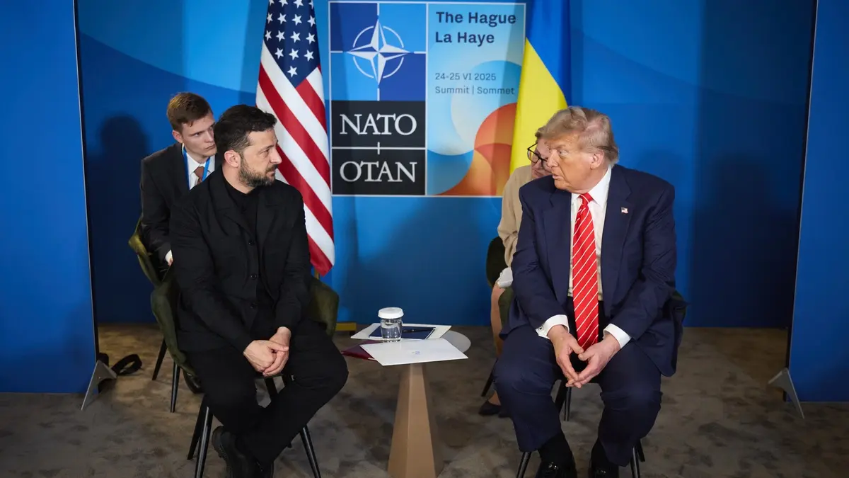 Трамп заявив, що не обговорював із Зеленським припинення вогню: я хотів дізнатися, як у нього справи
