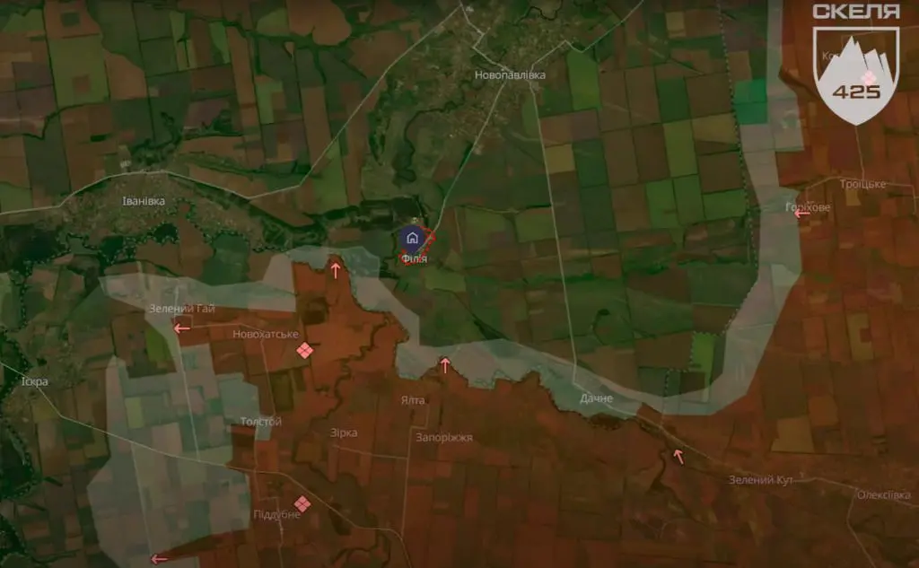 Бійці полку «Скеля» зачистили від росіян село Філія на Дніпропетровщині