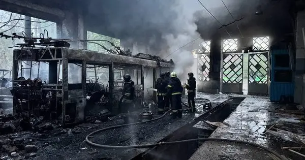 Росіяни уночі масовано атакували Харківщину ударними дронами