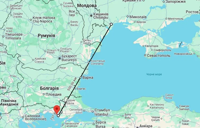 Греція пропонує створити транспортний коридор від свого порту до Одеси, залучивши кошти ЄС