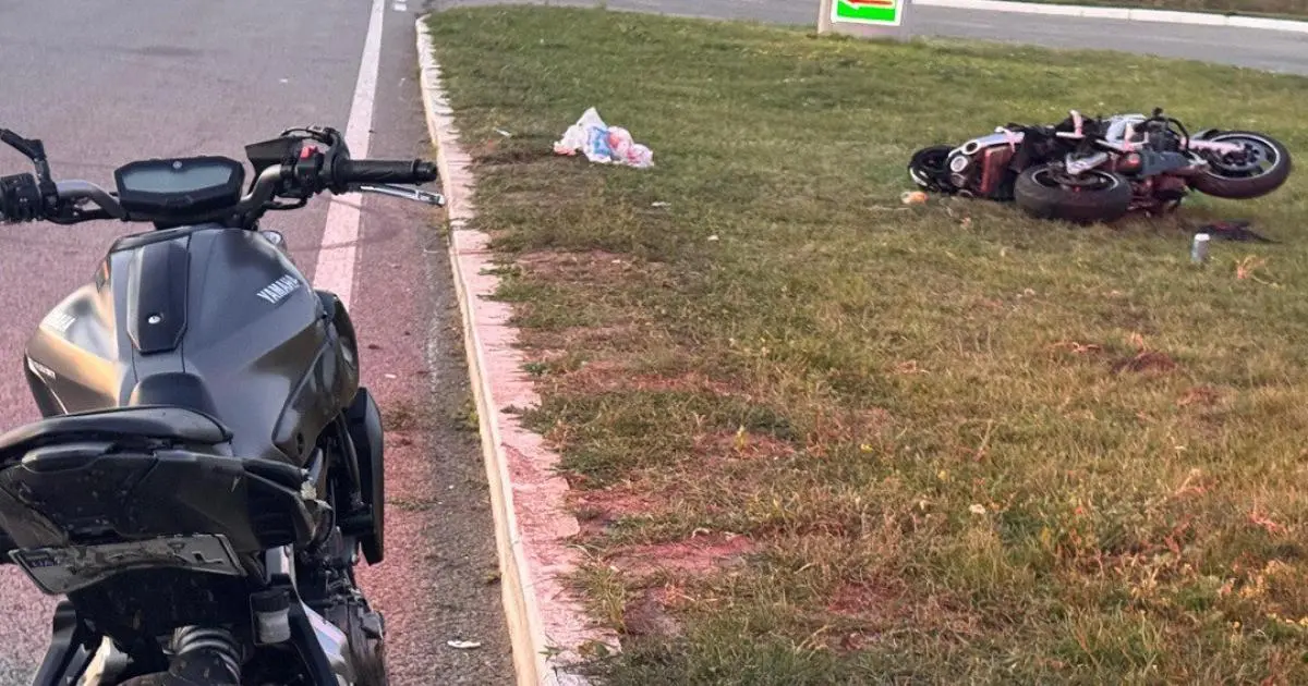У Харкові під час перегонів мотоцикли знесли "уболівальників"