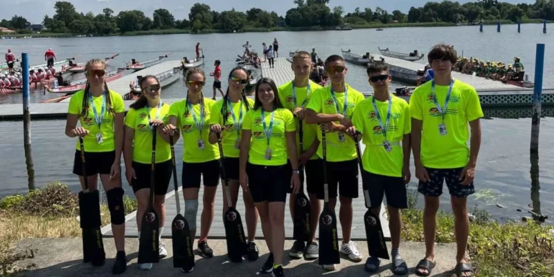 Вінничани здобули «золото» на чемпіонаті світу з веслування на човнах «Дракон» у Німеччині