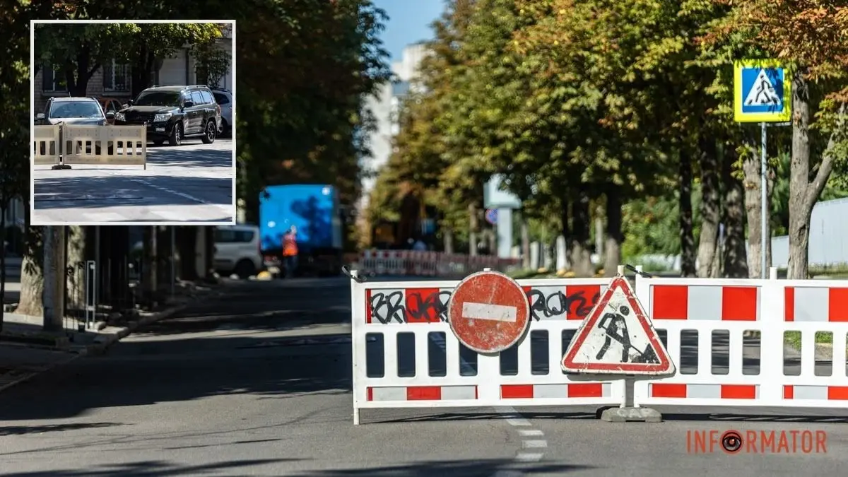 Автівки розвертаються: у Дніпрі повністю перекрили вулицю Вернадського