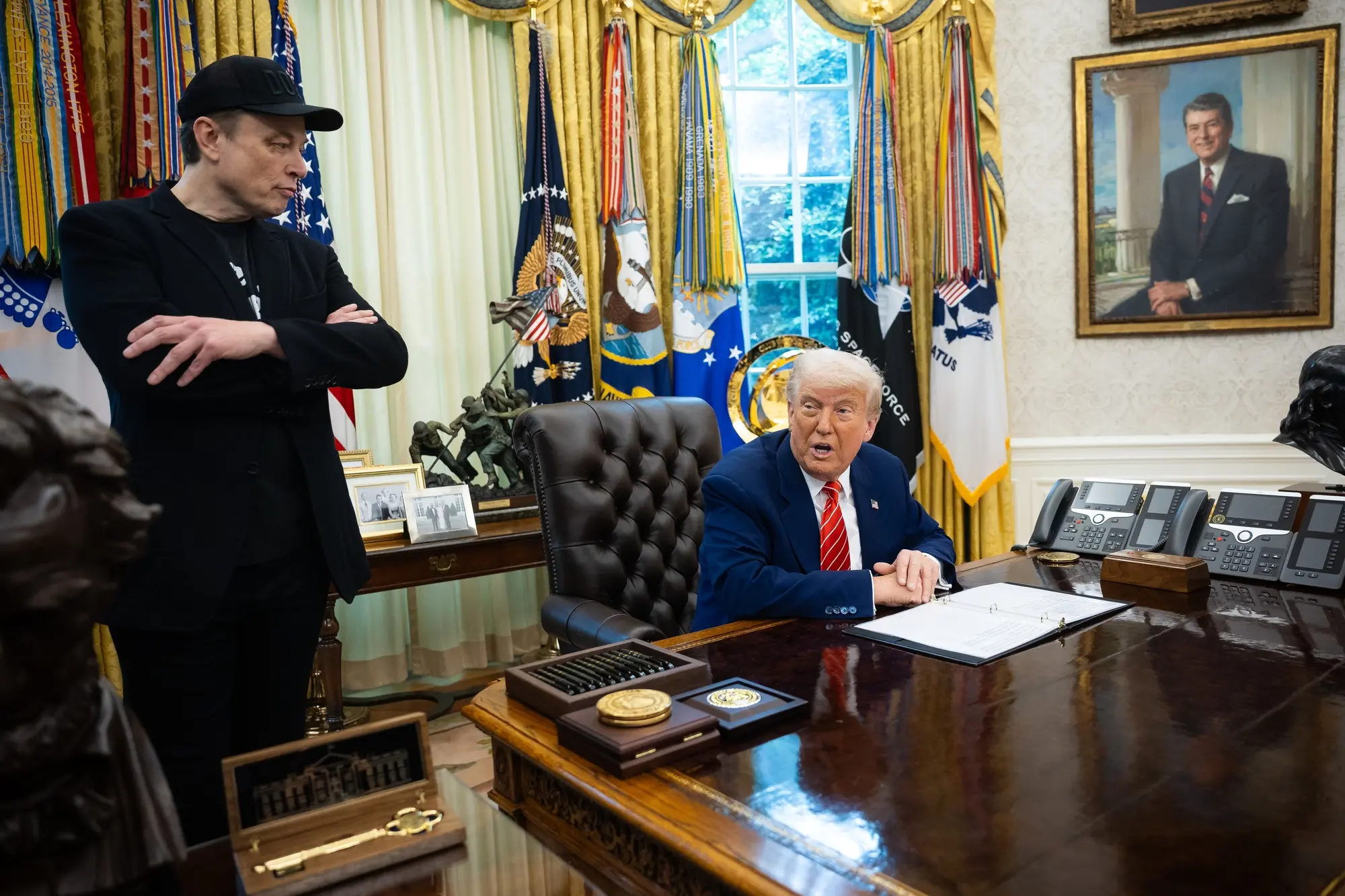 Трамп после ссоры с Маском считает, что у них все хорошо – Politico