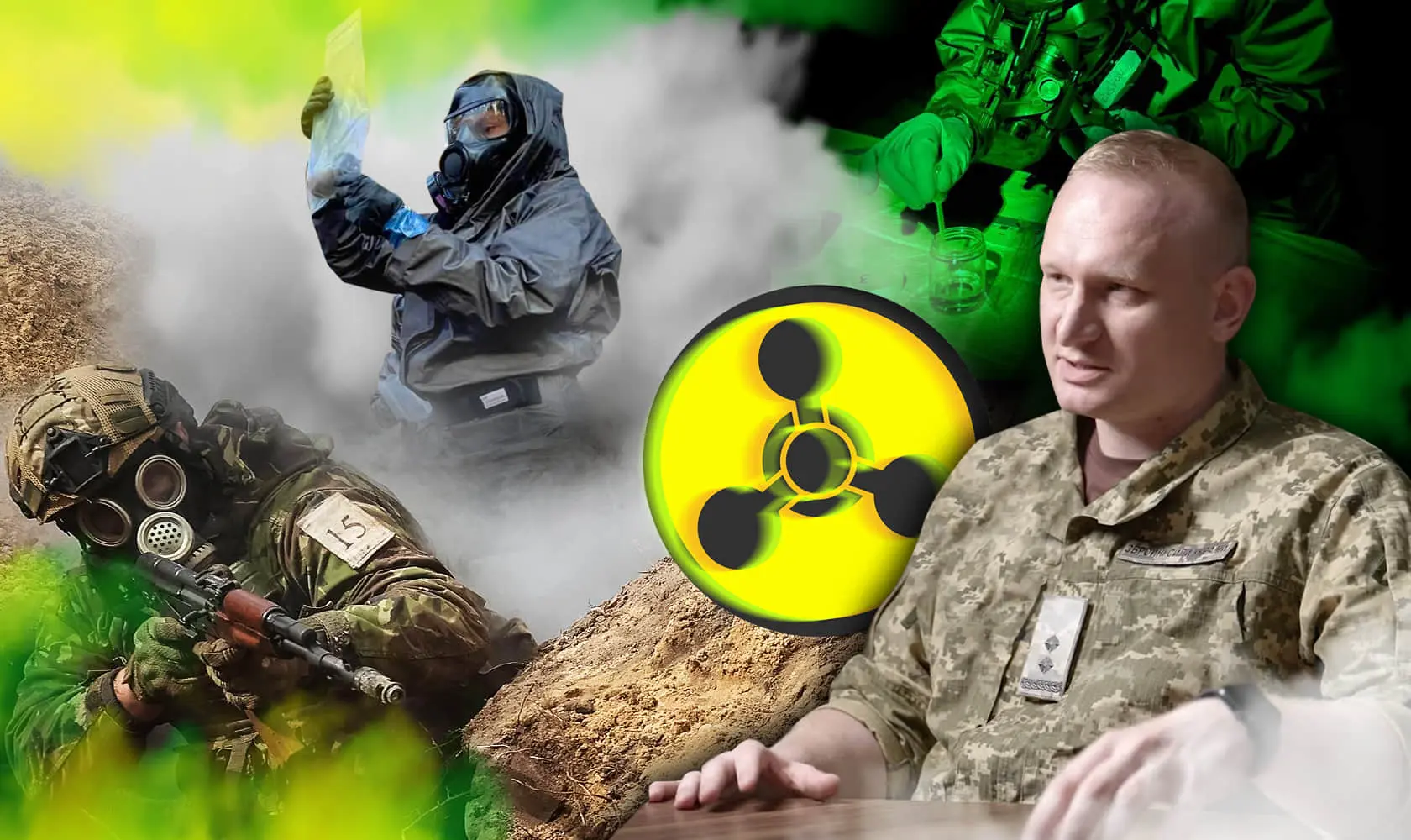 Росія у війні застосувала хімічну зброю вже більше ніж 10 тисяч разів, – головний спеціаліст управління РХБЗ Антон Гончар