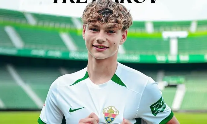 Эльче объявил о подписании игрока сборной Украины U-16