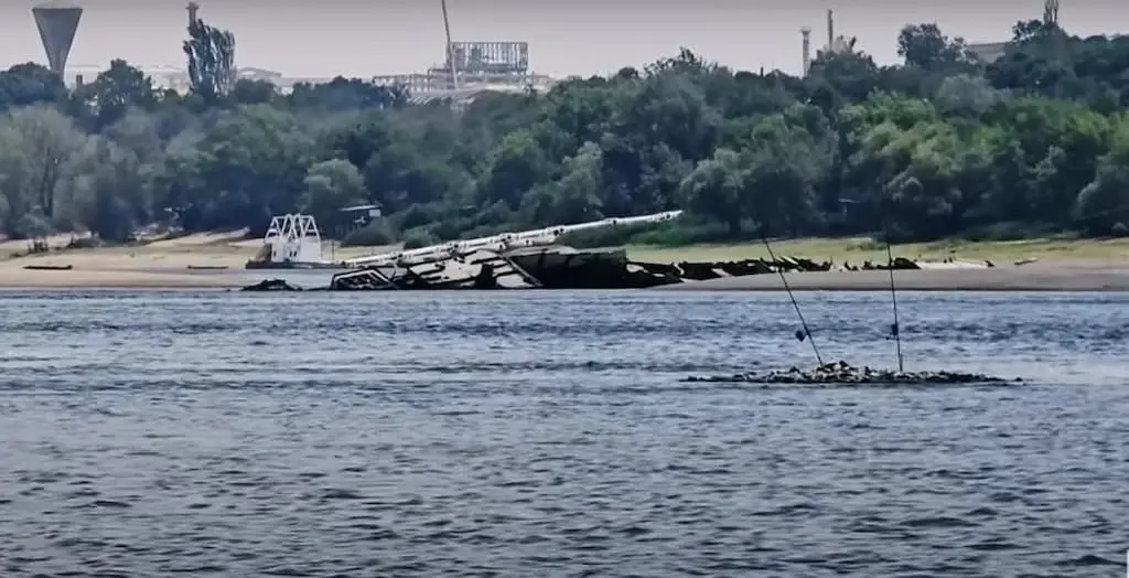 Дунай оголив кораблі Другої світової: рівень води досяг мінімуму за 30 років