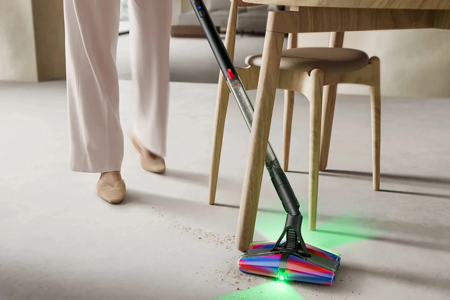 Новий супертонкий пилосос-стік від Dyson тонкий, як фен