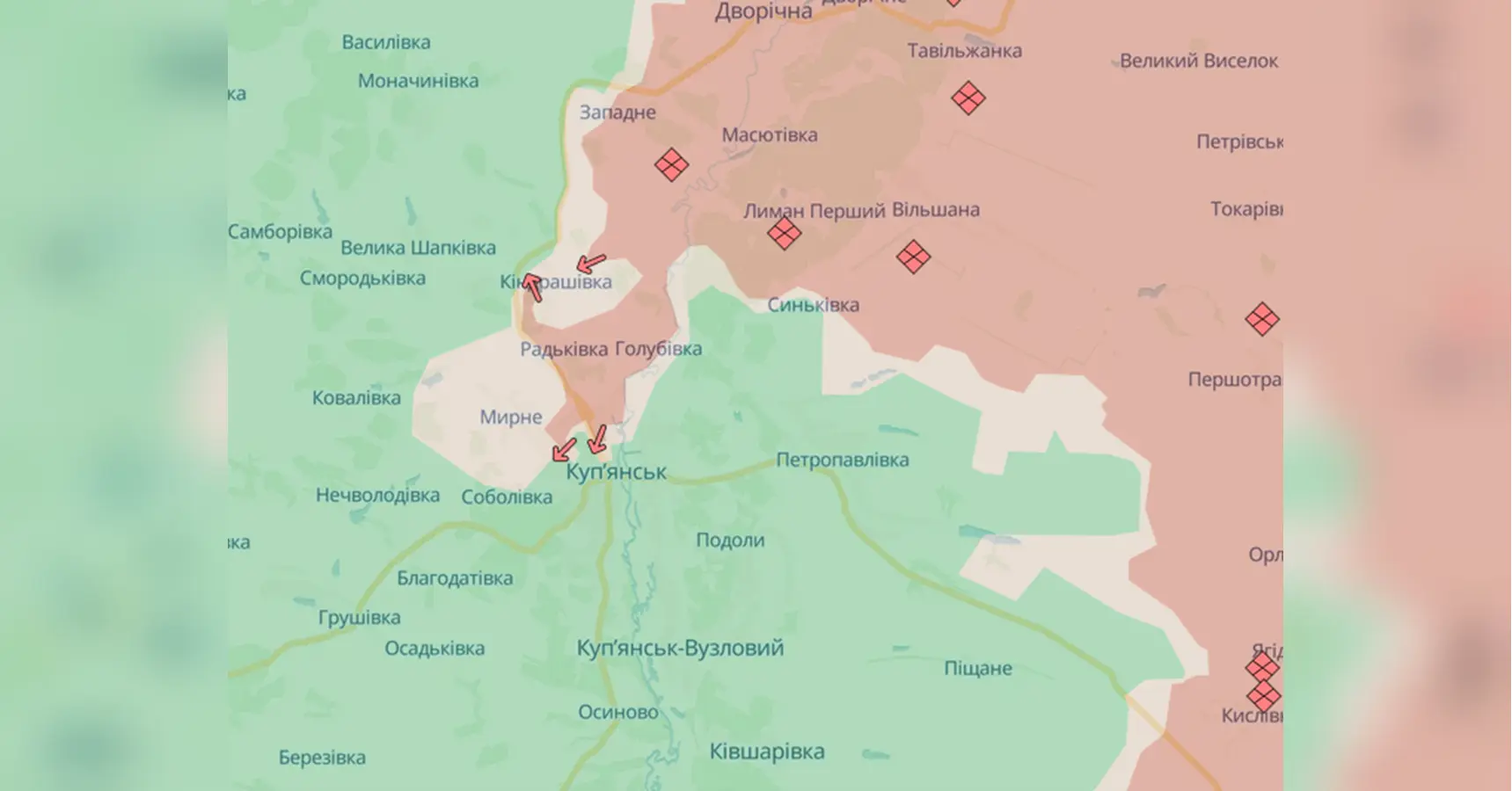 Діло — труба: ЗСУ добивають диверсантів, що проникли в Куп&#39;янськ