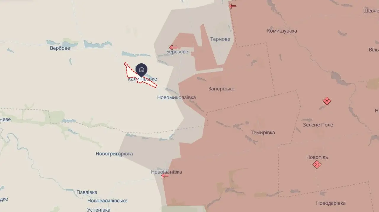 20 армійський корпус: Сили оборони контролюють Калинівське на Дніпропетровщині
