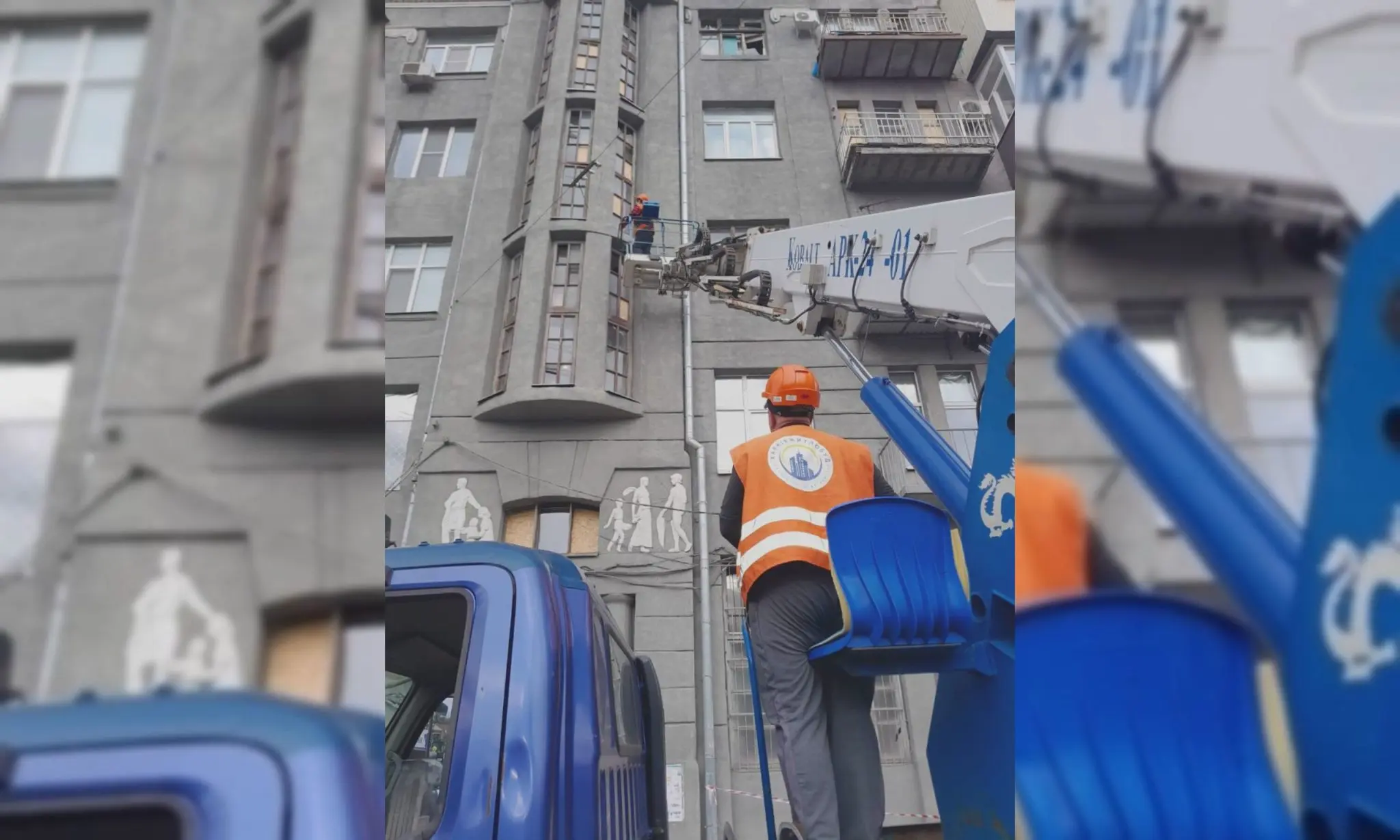 Удар БпЛА по Харкову: пошкоджені сім будівель, вибито понад пів сотні вікон