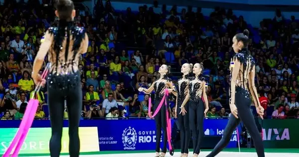 Україна вдруге в історії виграла золото групових вправ на ЧС-2025 з художньої гімнастики