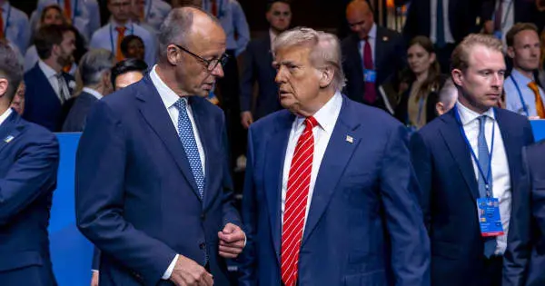 Мерц розповів про "хімію" між ним і Трампом