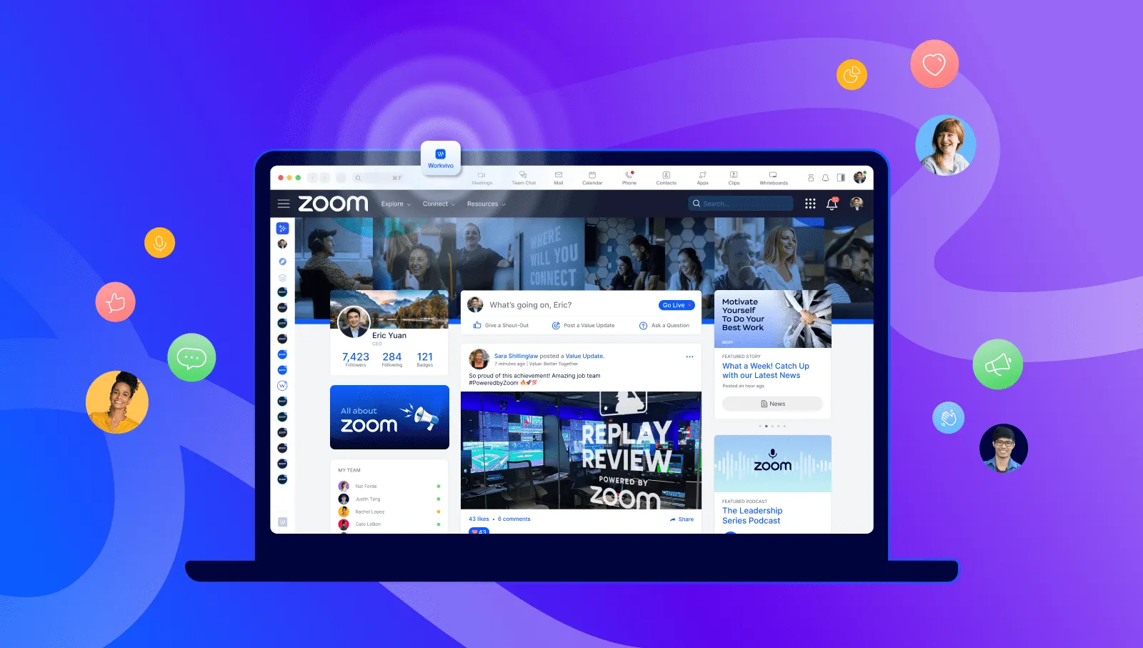 Workvivo — платформа для цифрової взаємодії з працівниками