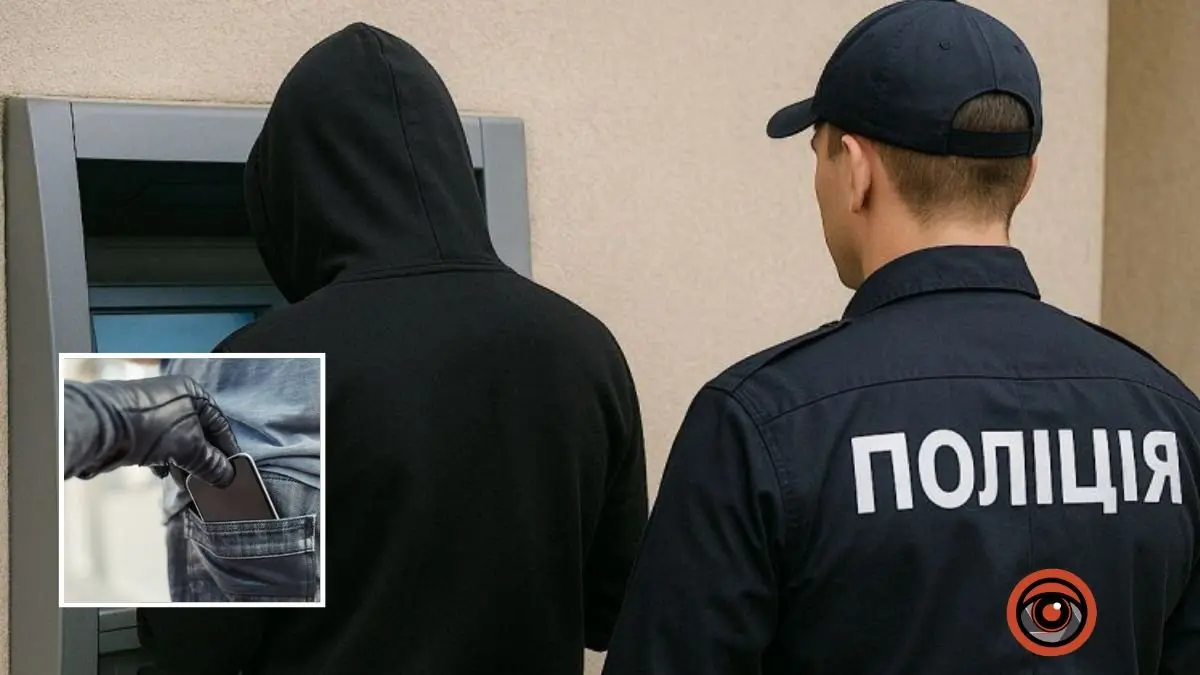 У Дніпрі 14-річний хлопець вкрав телефон у чоловіка і перевів з нього 42 тисячі гривень