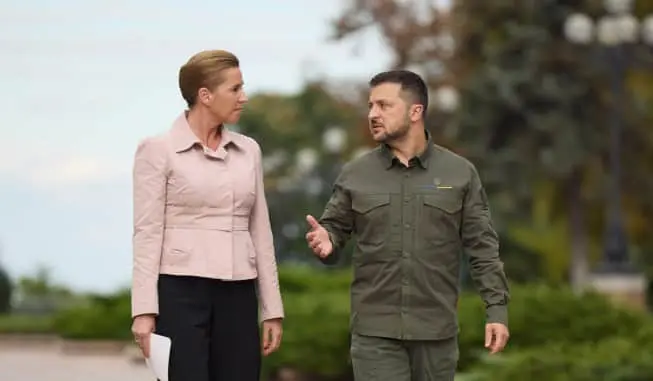 Зеленський відвідає Копенгаген для зустрічі з лідерами Північної Європи і Балтії