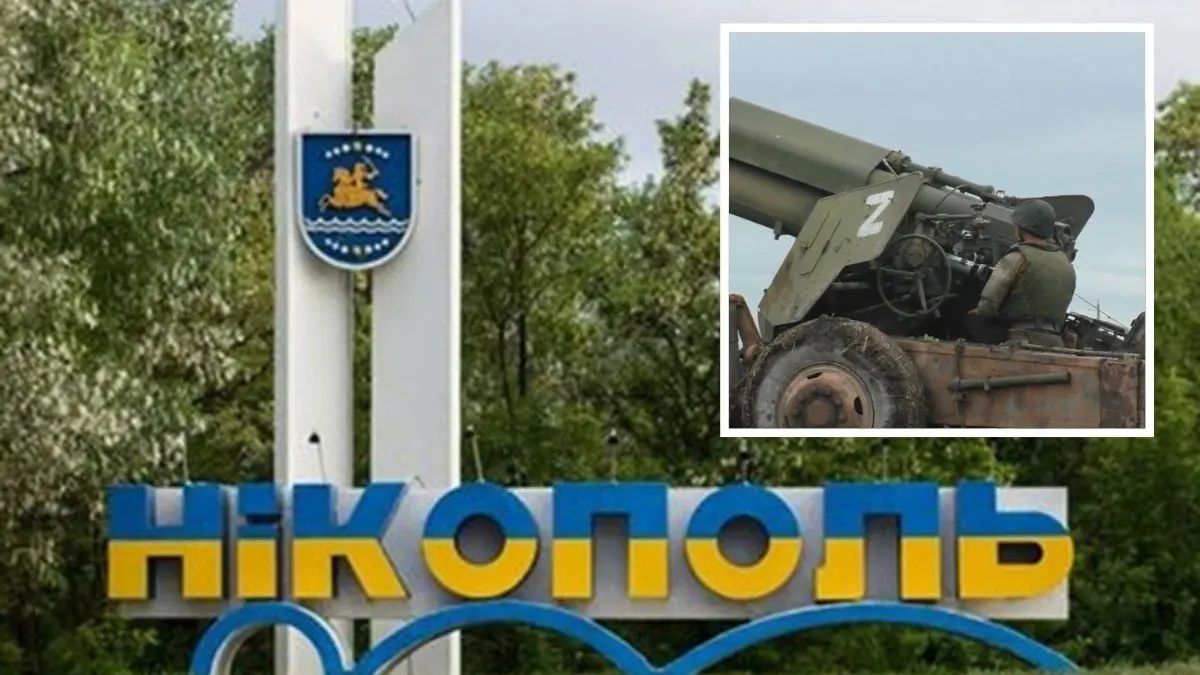Ворог обстріляв Нікопольський район з важкої артилерії