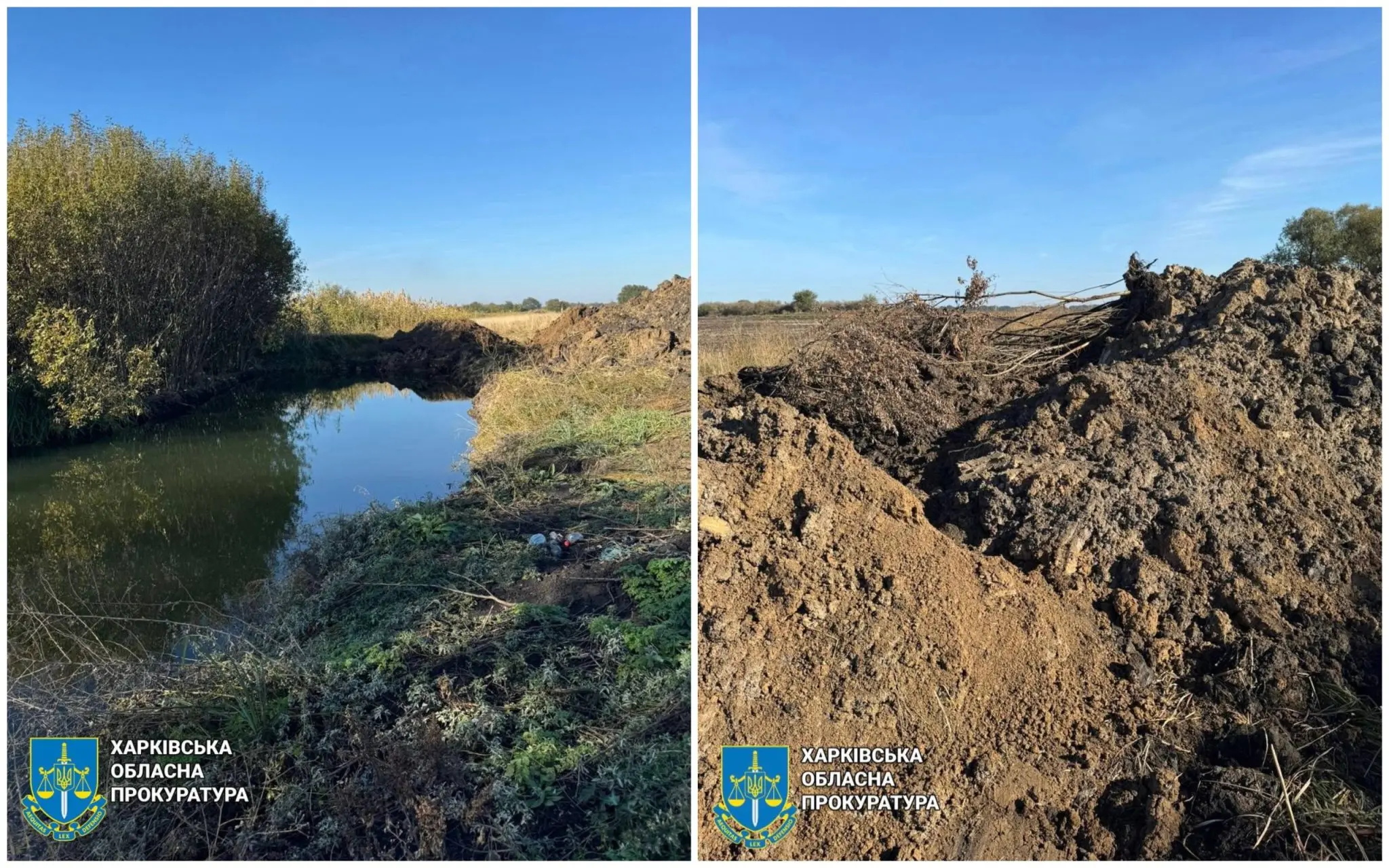 Водойму біля річки вирив для себе житель Харківщини: як за таке карають