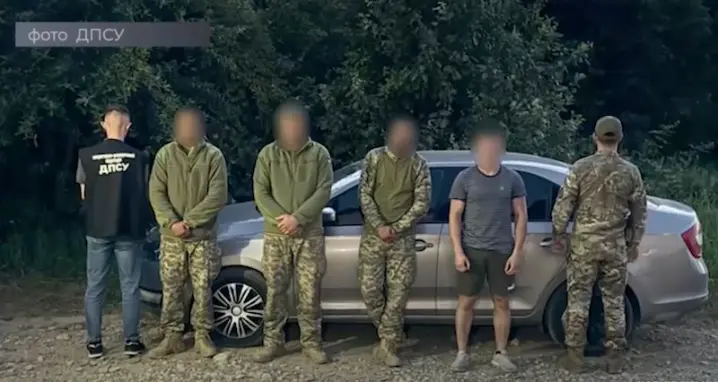 Невдала втеча з країни: поблизу кордону затримали трьох порушників