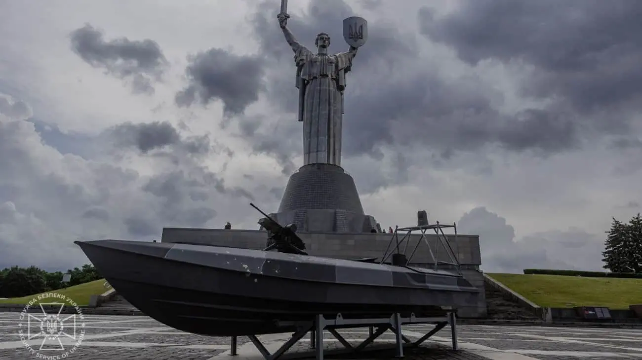Легендарний дрон Sea Baby виставили у Музеї історії України в Другій світовій війні