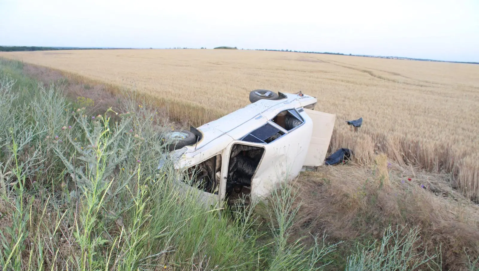 Одеська область: лихач посадив у машину підлітка та злетів у кювет