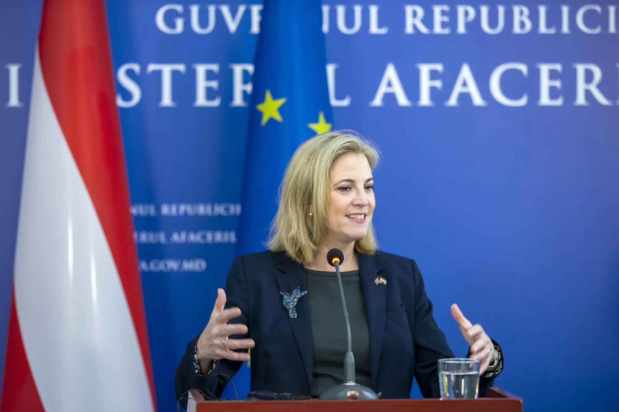 Глава МИД Австрии заявила, что Китай должен подтолкнуть Путина к мирным переговорам