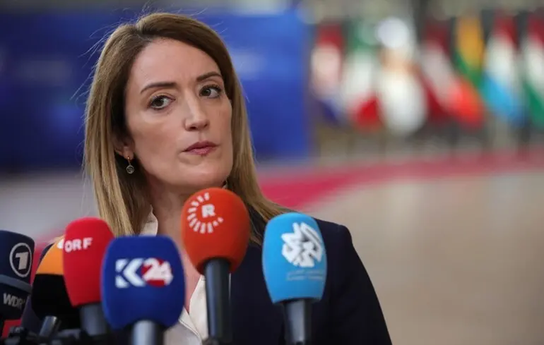 Президентка Європарламенту Роберта Мецола підтримала початок переговорів із Україною про вступ до ЄС
