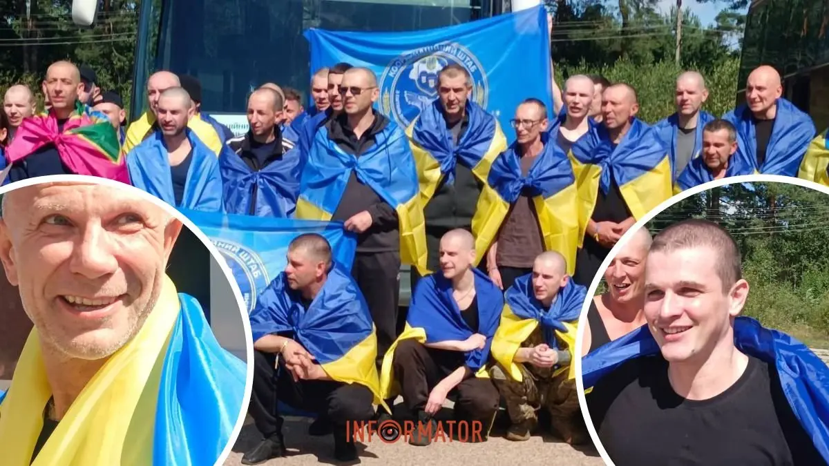 Утримувались росіянами ще з 2014 - 2017 років: додому з полону повернули 6 жителів Дніпропетровської області