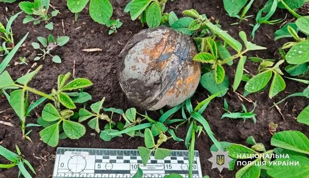 На Полтавщині після нічної атаки виявили касетні боєприпаси (фото)