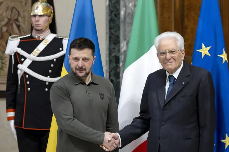 Президент Італії прийняв Зеленського