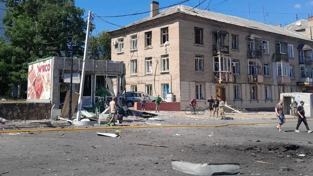 Росія атакувала Дружківку дронами: щонайменше п’ятеро поранених