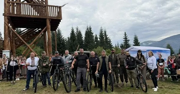 Відкриття відрізку маршруту «Вело ЗТШ»: на Закарпатті – новий туристичний шлях