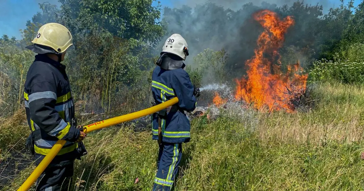 На Вінниччині минулої доби рятувальники ліквідували 16 пожеж