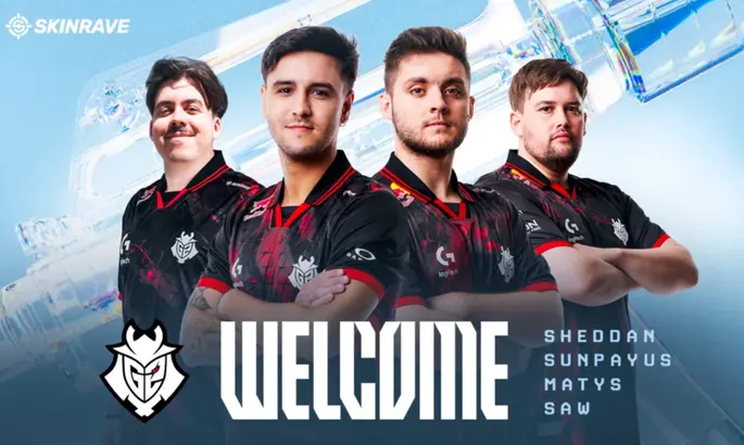 G2 представили новый состав по CS2