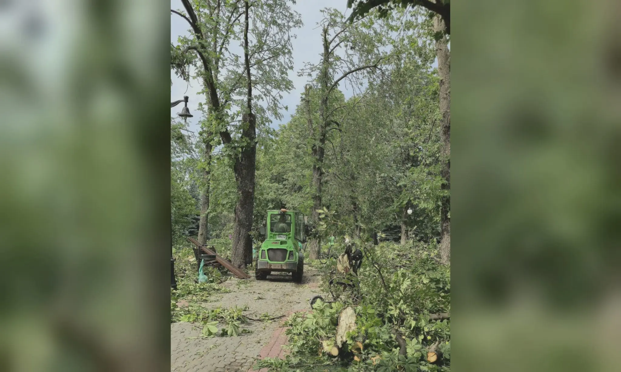 Буревій наробив лиха в улюблених місцях відпочинку харків’ян (відео)