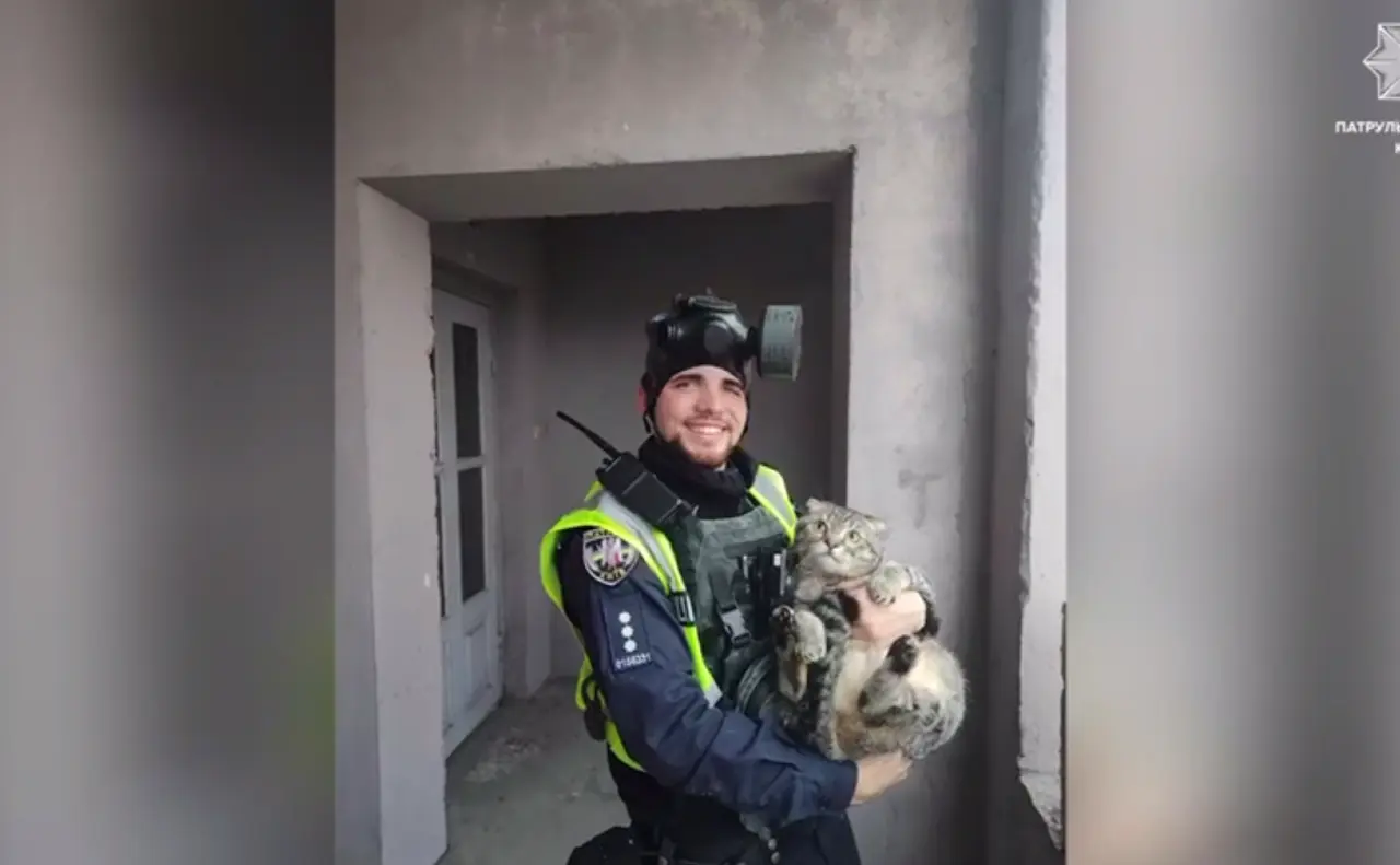У столиці з пожежі врятували кота та собаку. ВІДЕО