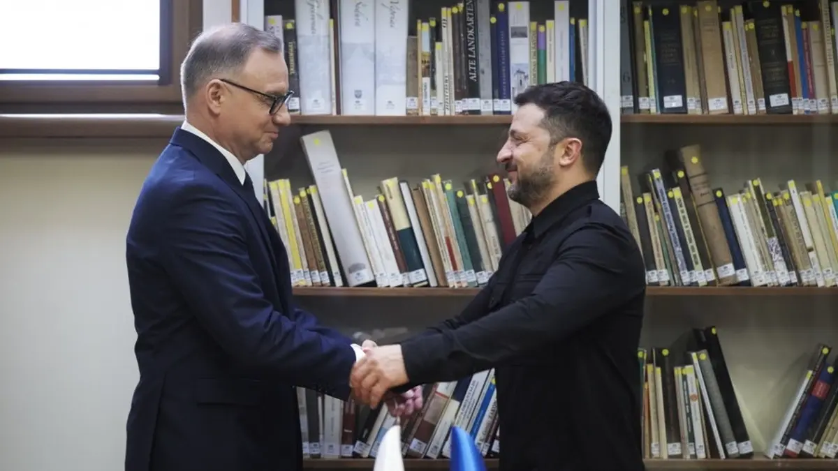 Україна сподівається на успішну реалізацію взаємовигідних економічних проєктів з Польщею – Зеленський