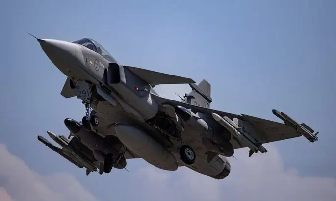 Украина вскоре впервые получит от Швеции истребители Gripen