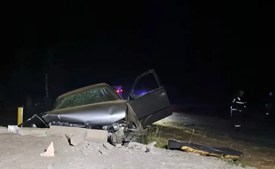 На Вінниччині «БМВ» в’їхав у мур, четверо молодих людей в лікарні
