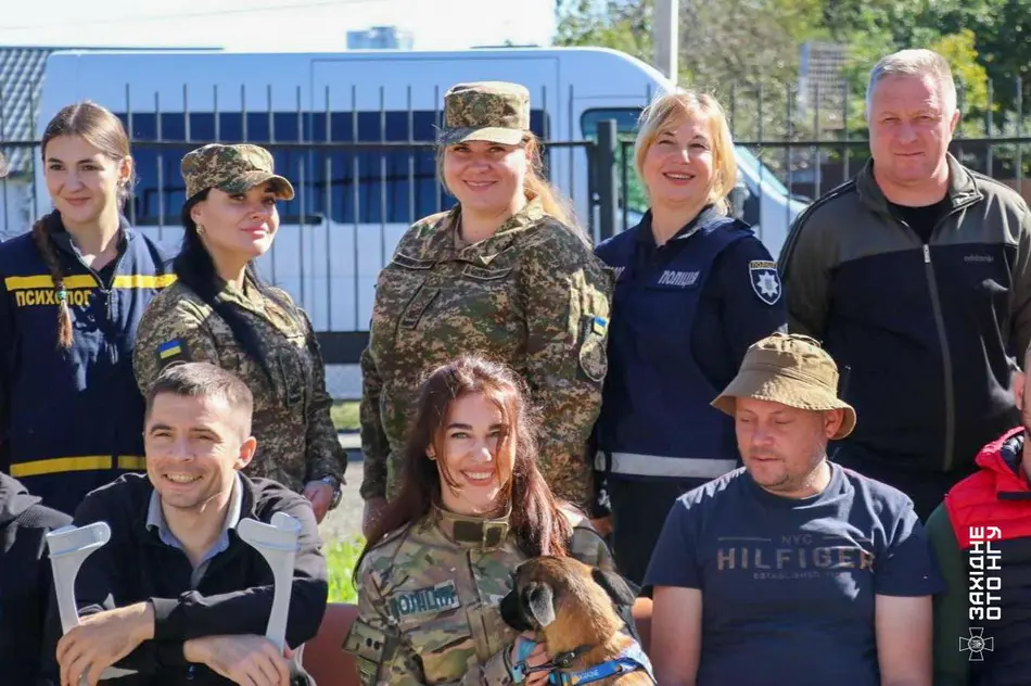 Гвардійці пройшли практики відновлення під час занять із психологами на Вінниччині