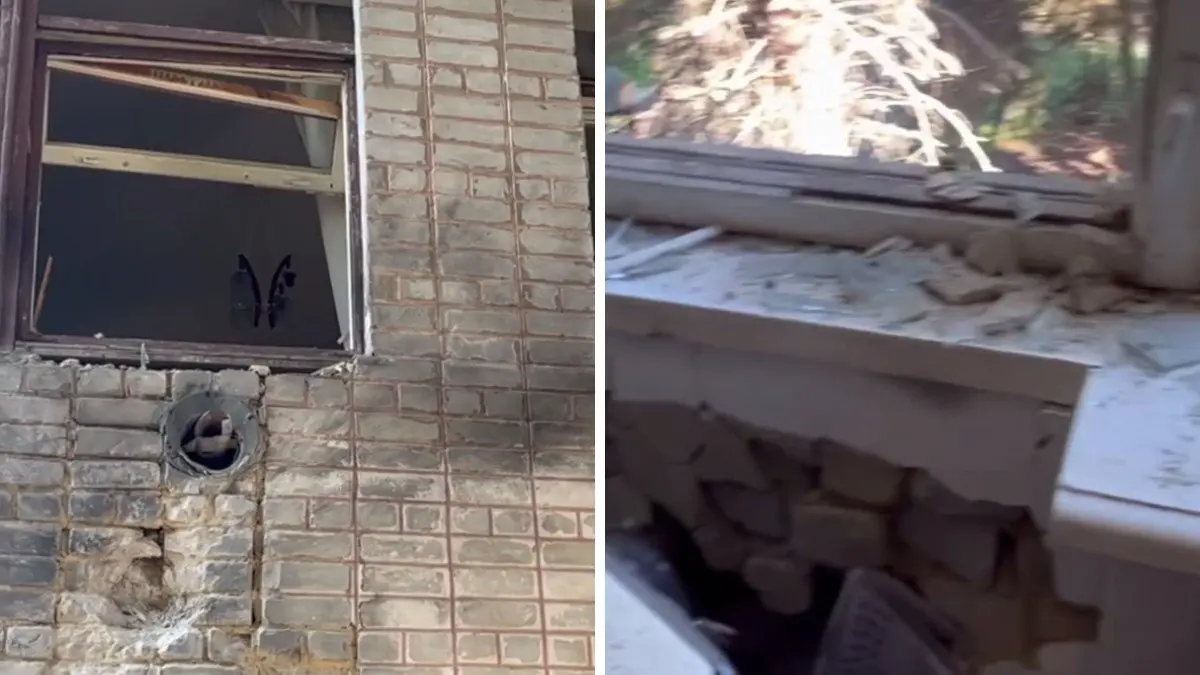 "Влучання було у редакторський кабінет": ворожий дрон пошкодив будівлю газети "Межівський меридіан" у Дніпропетровській області