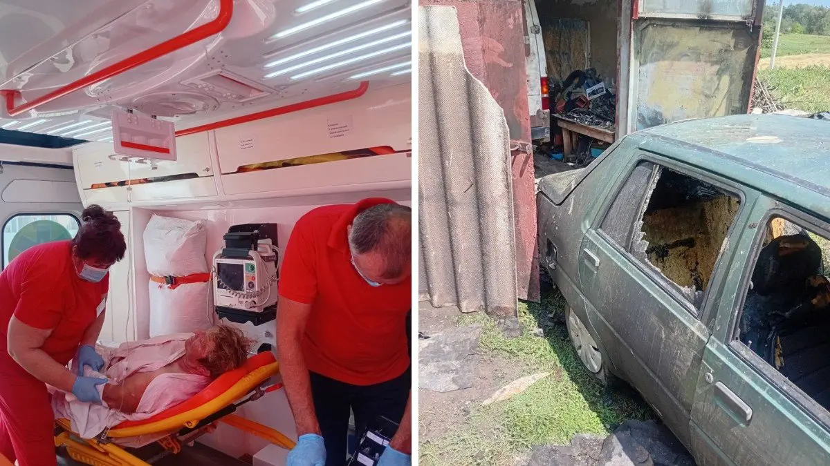 У Дніпропетровській області в машині вибухнув газовий балон: постраждали чоловік та жінка