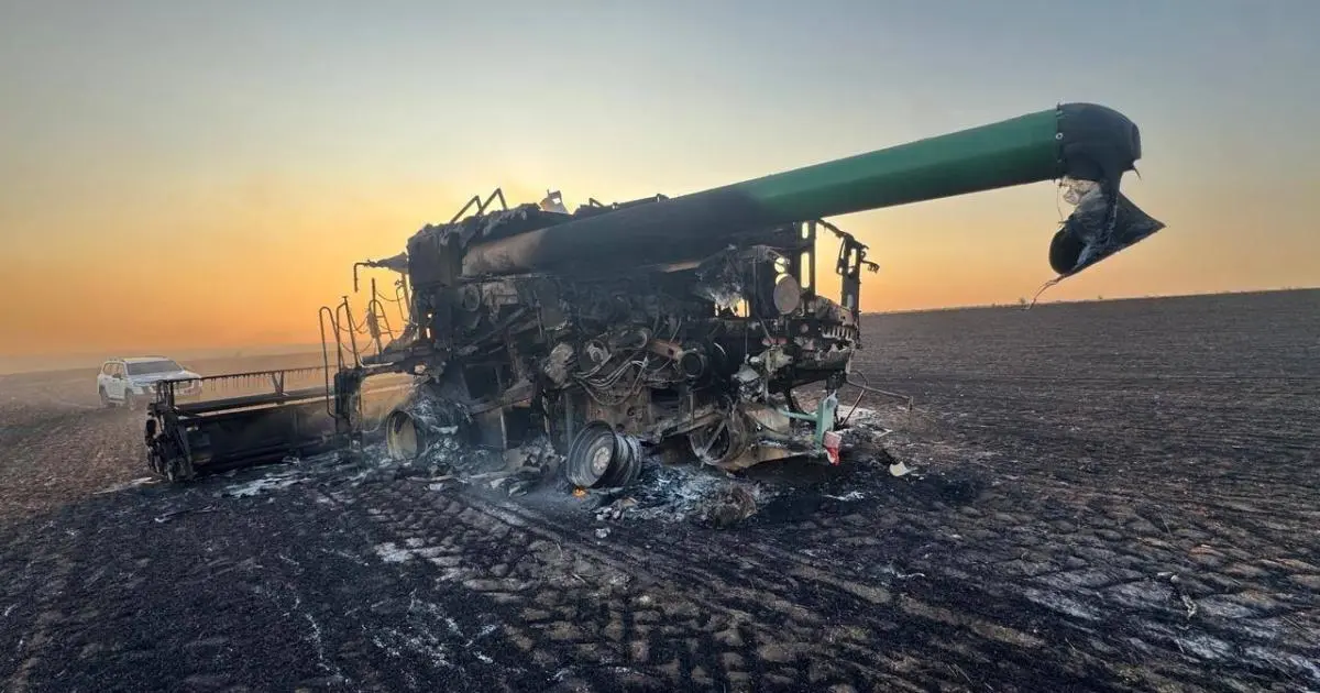 Росіяни спалили майже 500 гектарів пшеничних полів у Харківській області 