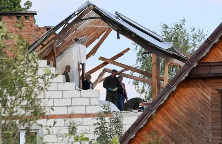 В Міноборони Польщі запевнили, що не ховають розслідування про руйнування будинка під Любліном