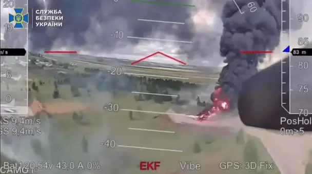 Операція "Павутина": як український дрон уразив бомбардувальник Ту-22М3 (повне відео)